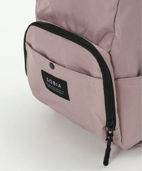 LBC（エルビーシー）の「撥水ナイロンリュック（バックパック/リュック・レディース・チャコールグレー/ブラック/プラム/オリーブ/ベージュ/ブルー・FREE）」の19枚目の写真