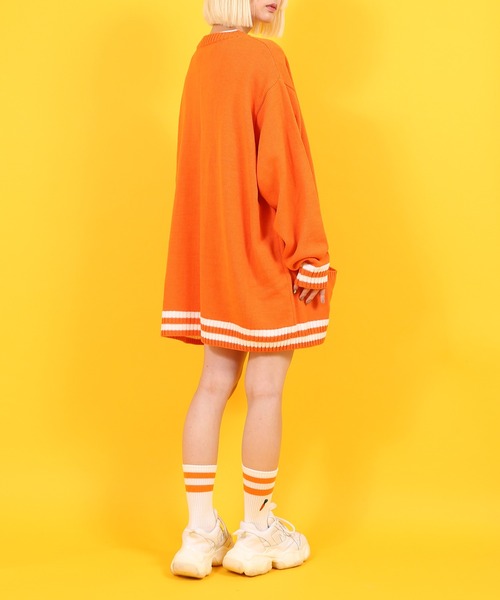 PUNYUS（プニュズ）の「フード刺繍カーディガン（カーディガン/ボレロ・レディース・イエロー/レッド/ブラック/ブルー/パープル/ピンク/オレンジ/ライトパープル/グリーン/サックスブルー・1/4/2/3）」の19枚目の写真