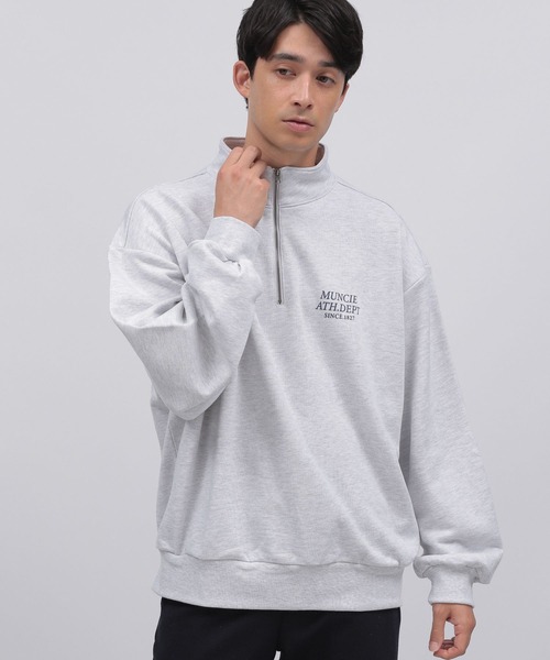 LAKOLE（ラコレ）の「裏毛ハーフZIPプルオーバー / 127034（スウェット