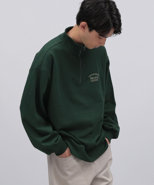 LAKOLE（ラコレ）の「裏毛ハーフZIPプルオーバー / 127034（スウェット