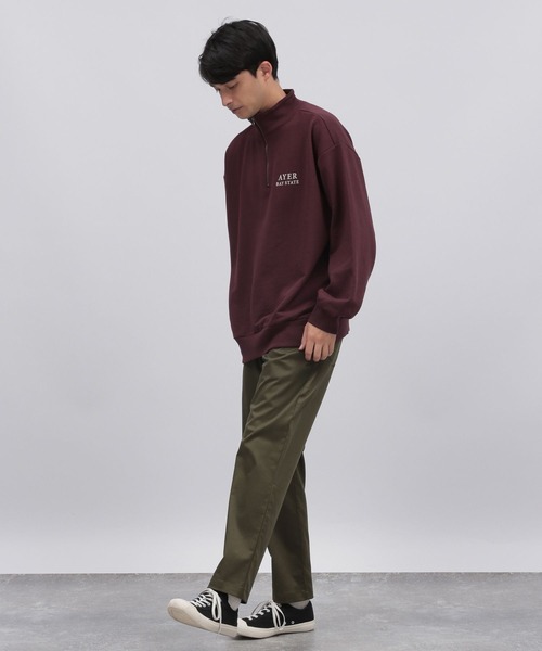 LAKOLE（ラコレ）の「裏毛ハーフZIPプルオーバー / 127034（スウェット