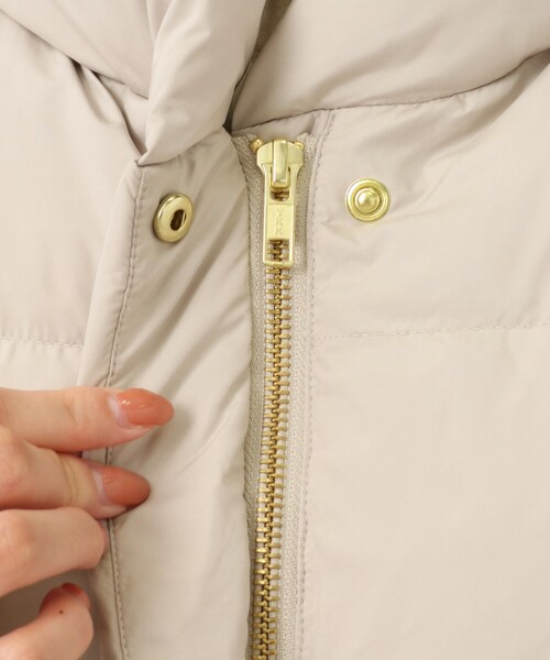 couture brooch(クチュールブローチ)の「◆ダンボール×キルティングジャケット(その他アウター・レディース・サンドベージュ/ブラック・40/38/42)」の7枚目の写真