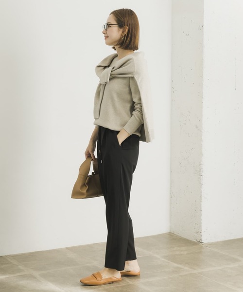 URBAN RESEARCH(アーバンリサーチ)の「ツイルドロストテーパードパンツ(その他パンツ・レディース・ブラック/ベージュ/カーキ・38/36/34)」の13枚目の写真