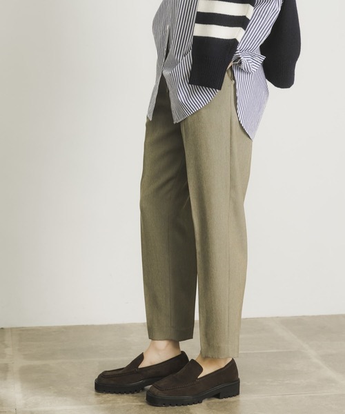 URBAN RESEARCH(アーバンリサーチ)の「ツイルドロストテーパードパンツ(その他パンツ・レディース・ブラック/ベージュ/カーキ・38/36/34)」の16枚目の写真