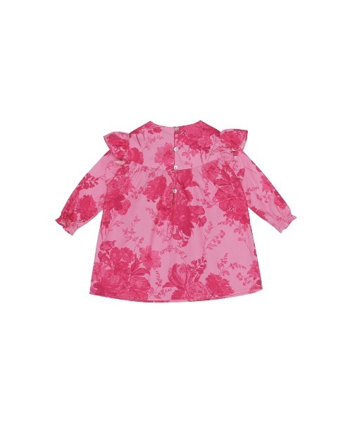 CHRISTINA  ROHDE（クリスティーナローデ）の「Christina Rhode  / 花柄 フリルショルダー ワンピース＜ベビー＞（ワンピース・キッズ・ピンク・12M/18M/24M）」の5枚目の写真