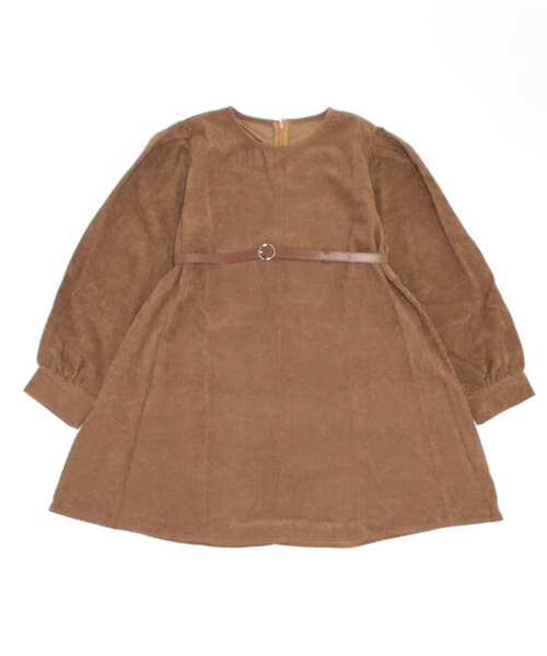 セール】Aラインコーデュロイミニワンピース（ワンピース）｜DIAVEL