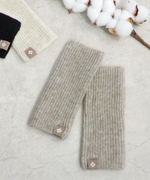 minia（ミニア）の「カラーリブアームウォーマー（アームカバー・レディース・モカ/グリーン/ブラウン/ブラック/アイボリー・FREE）」の12枚目の写真