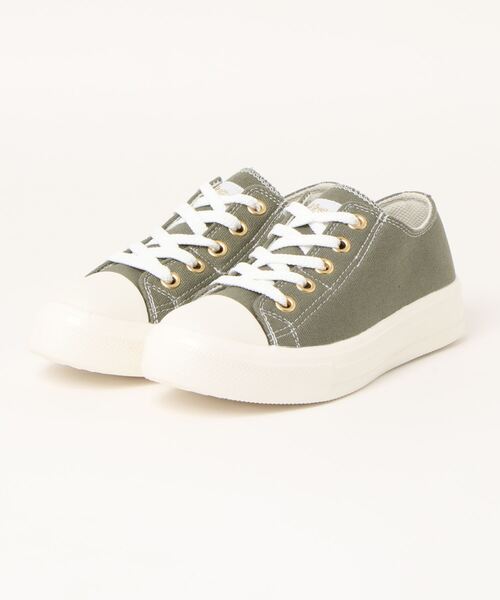 kitson(キットソン)の「kitson / キットソン 超軽量撥水 ローテク2WAY スニーカー / hsky(スニーカー・レディース・グレー/カーキ/その他/ブラック×ブラック・SMALL/MEDIUM/LARGE/X-LARGE)」の17枚目の写真