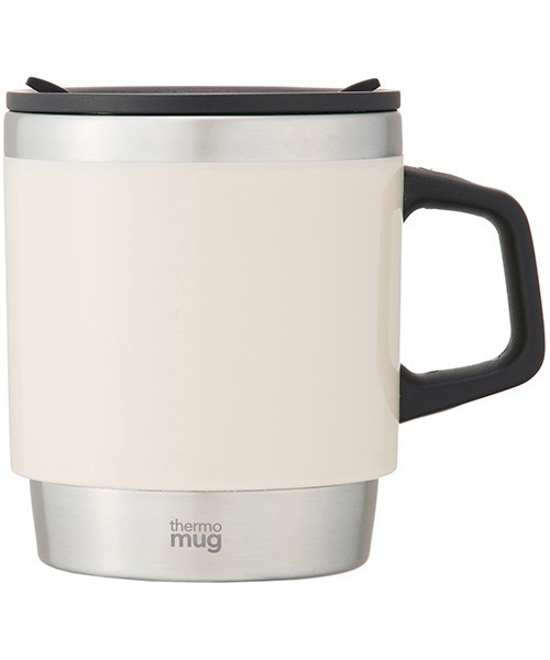 thermo mug(サーモ マグ)の「thermo スタッキングマグ(グラス/マグカップ/タンブラー・メンズ・アイボリー/サンドベージュ・FREE)」の4枚目の写真