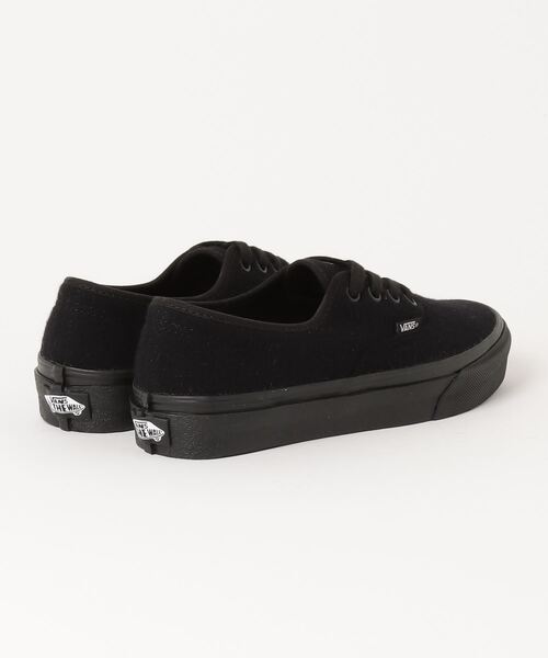 VANS(バンズ)の「AUTHENTIC V44CF FELT(スニーカー・メンズ・ブラック・9h/8/7/5/10/9/12/6/6h/10h/8h/11/7h/5h/4h)」の2枚目の写真