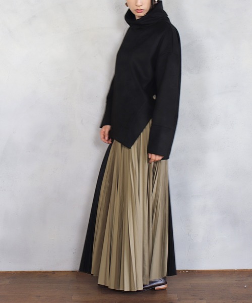 BITTOKO（ビットコ）の「H/Nサイド釦プルオーバー（Tシャツ/カットソー・レディース・ブラック/オフホワイト/ブルー・FREE）」の22枚目の写真