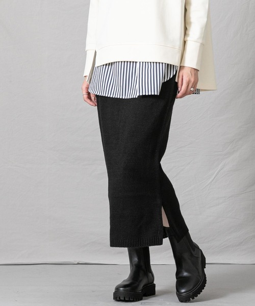 ニットタイトスカート