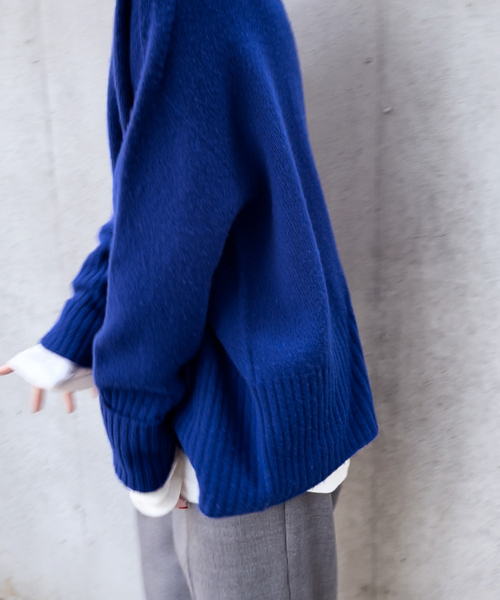 Spick & Span（スピックアンドスパン）の「≪追加≫ハイネックプルオーバー（Tシャツ/カットソー・レディース・ブルー系その他/アイボリー/チャコールグレー・FREE）」の16枚目の写真