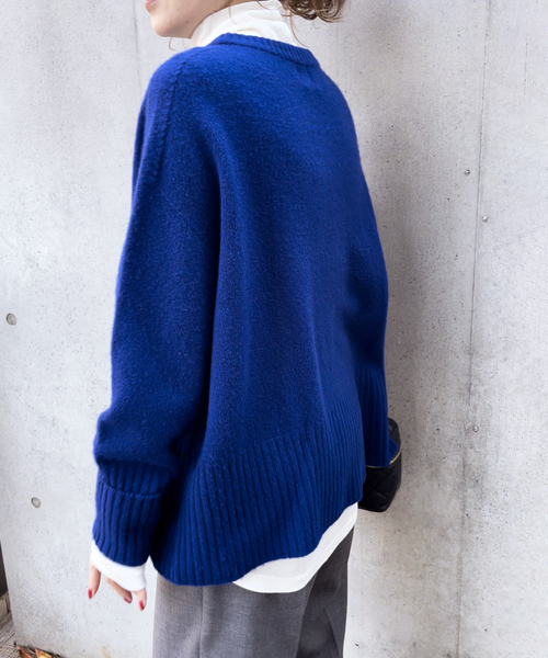 Spick & Span（スピックアンドスパン）の「≪追加≫ハイネックプルオーバー（Tシャツ/カットソー・レディース・ブルー系その他/アイボリー/チャコールグレー・FREE）」の17枚目の写真