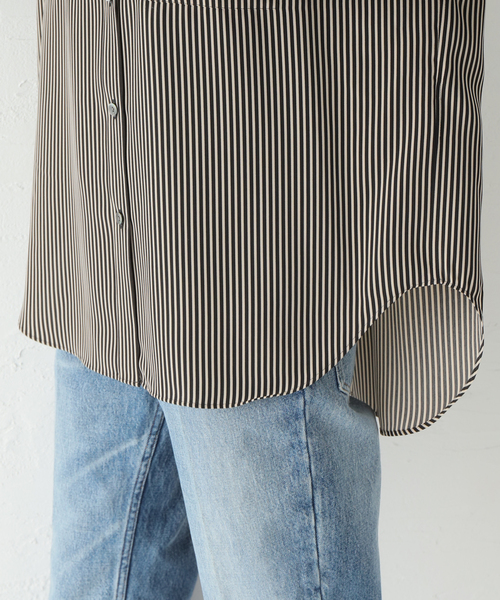 【極美品！】JOURNAL STANDARDジーナパウダーロングシャツ JOURNAL STANDARD（ジャーナルスタンダード）の「ジーナパウダー
