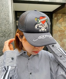 Ed Hardy エド ハーディー刺繍デザイン メッシュキャップ Ed Hardy（エドハーディー）の「Ed Hardy / エドハーディー