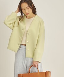 マトラッセ トリプルクロス コクーン ブルゾン◆