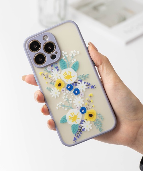 初売り 押し花スマホケース アネモネガーデン iPhone11Pro しょぼかっ 