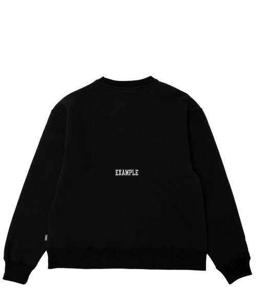 EXAMPLE（エグザンプル）の「EXAMPLE ARCH LOGO CREWNECK（スウェット・メンズ・オートミール/ブラック・M/L/XL）」の4枚目の写真