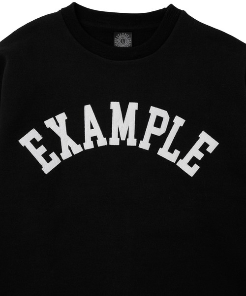 EXAMPLE（エグザンプル）の「EXAMPLE ARCH LOGO CREWNECK（スウェット・メンズ・オートミール/ブラック・M/L/XL）」の5枚目の写真
