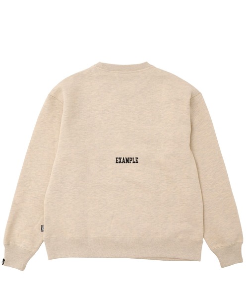 EXAMPLE（エグザンプル）の「EXAMPLE ARCH LOGO CREWNECK（スウェット・メンズ・オートミール/ブラック・M/L/XL）」の10枚目の写真