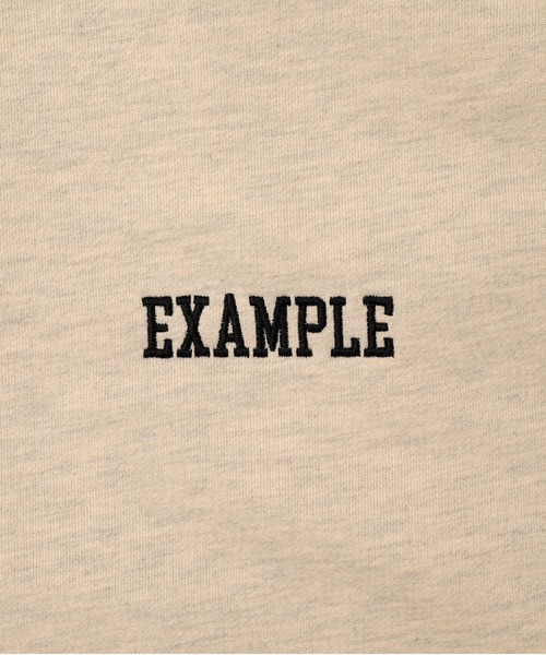 EXAMPLE（エグザンプル）の「EXAMPLE ARCH LOGO CREWNECK（スウェット・メンズ・オートミール/ブラック・M/L/XL）」の12枚目の写真