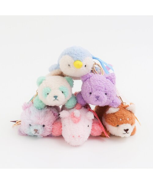 algy（アルジー）の「アニマル寝そべりチャームA（その他雑貨・キッズ・サックスブルー/ミント/レインボー/ラベンダー/ピンク/ブラウン・FREE）」の21枚目の写真