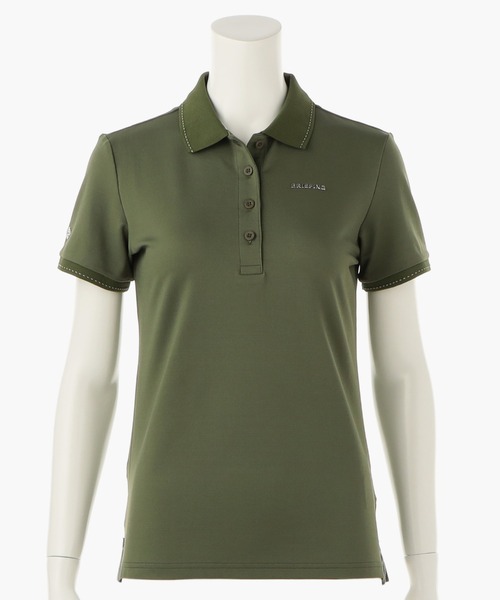 BRIEFING(ブリーフィング)の「【ブリーフィングゴルフ】WOMENS BASIC POLO(ポロシャツ・レディース・ネイビー/ブラック/ホワイト/グレー/パープル/オリーブ/レッド・S/M/XS)」の5枚目の写真