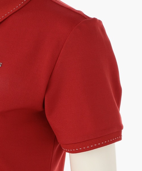 BRIEFING(ブリーフィング)の「【ブリーフィングゴルフ】WOMENS BASIC POLO(ポロシャツ・レディース・ネイビー/ブラック/ホワイト/グレー/パープル/オリーブ/レッド・S/M/XS)」の15枚目の写真