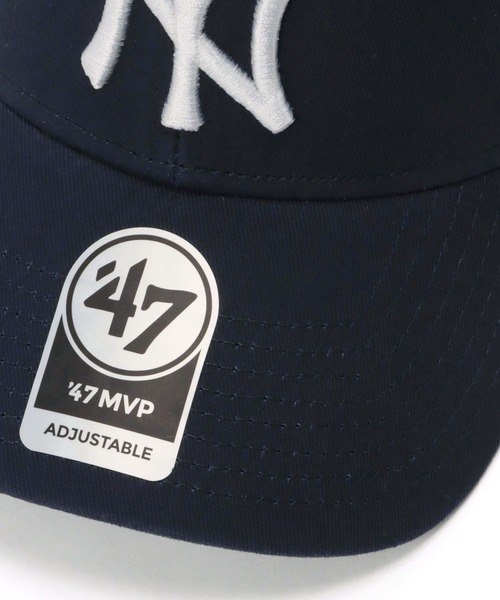 '47（フォーティーセブン）の「【47（フォーティセブン）】別注MVP CAP2（キャップ・メンズ・グリーン/ネイビー/ブラウン・FREE）」の8枚目の写真