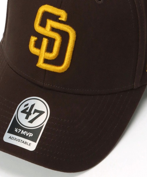 '47（フォーティーセブン）の「【47（フォーティセブン）】別注MVP CAP2（キャップ・メンズ・グリーン/ネイビー/ブラウン・FREE）」の15枚目の写真