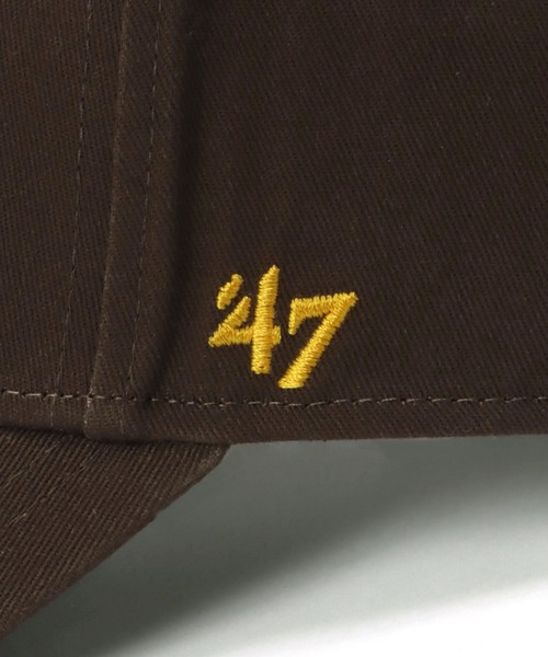 '47（フォーティーセブン）の「【47（フォーティセブン）】別注MVP CAP2（キャップ・メンズ・グリーン/ネイビー/ブラウン・FREE）」の16枚目の写真