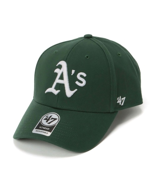 '47（フォーティーセブン）の「【47（フォーティセブン）】別注MVP CAP2（キャップ・メンズ・グリーン/ネイビー/ブラウン・FREE）」の22枚目の写真