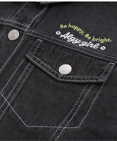 セール】なみロゴGジャン（デニムジャケット）｜algy（アルジー