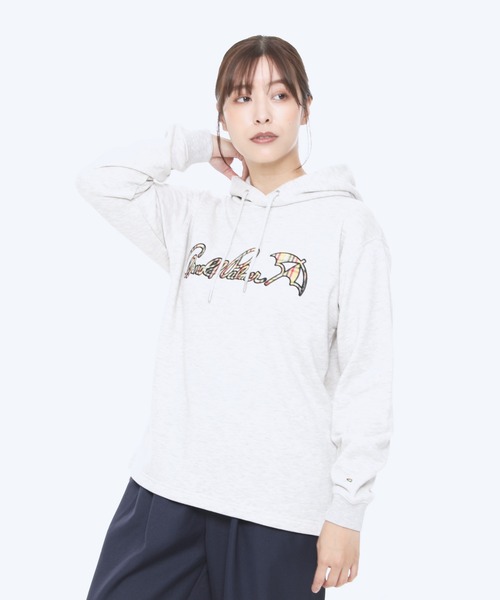 Arnold Palmer(アーノルドパーマー)の「マイクロ パーマー チェック ロゴ シェア スウェットパーカー(パーカー・レディース・ネイビー/グレー/オフホワイト・M/L/XS/LL/S)」の15枚目の写真