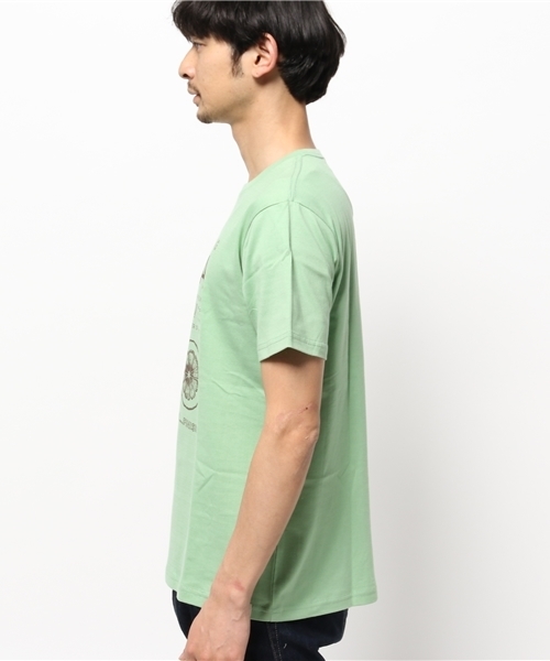 OUTLET(アウトレット)の「【CIAOPANIC TYPY】POCダージリンTEE(Tシャツ/カットソー・メンズ・チャコールグレー/グリーン・LARGE/MEDIUM)」の4枚目の写真