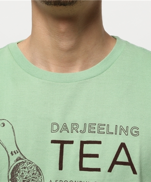 OUTLET(アウトレット)の「【CIAOPANIC TYPY】POCダージリンTEE(Tシャツ/カットソー・メンズ・チャコールグレー/グリーン・LARGE/MEDIUM)」の6枚目の写真