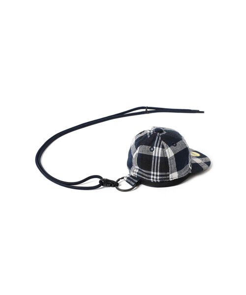 BEAMS BOY（ビームスボーイ）の「NEW ERA × BEAMS BOY / 別注 チェック ポーチ（ポーチ・レディース・ネイビー・ONE SIZE）」の9枚目の写真