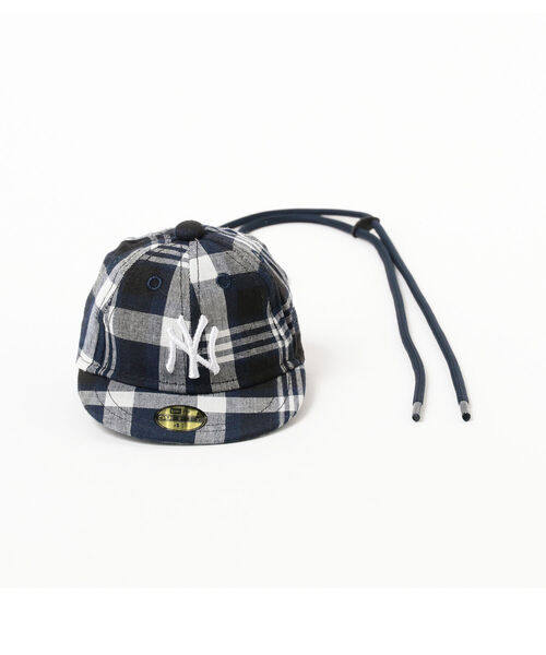 BEAMS BOY（ビームスボーイ）の「NEW ERA × BEAMS BOY / 別注 チェック ポーチ（ポーチ・レディース・ネイビー・ONE SIZE）」の14枚目の写真