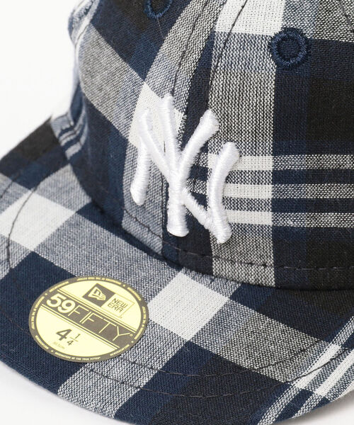 BEAMS BOY（ビームスボーイ）の「NEW ERA × BEAMS BOY / 別注 チェック ポーチ（ポーチ・レディース・ネイビー・ONE SIZE）」の7枚目の写真