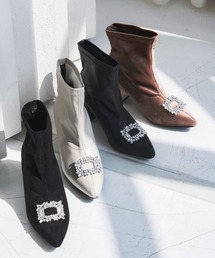 KOBE LETTUCE（コウベレタス）の「ビジューブーツ（ブーツ）」