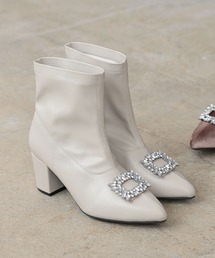 KOBE LETTUCE（コウベレタス）の「ビジューブーツ（ブーツ）」