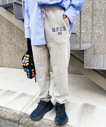 裏毛スウェットジョガーパンツ