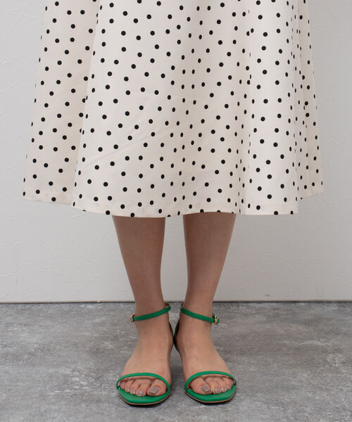 NOLLEY’S（ノーリーズ）の「グログランフレアスカート（スカート・レディース・ホワイト系その他4/ブラック系その他3・36/38）」の19枚目の写真