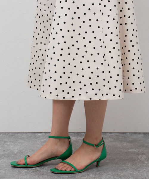 NOLLEY’S（ノーリーズ）の「グログランフレアスカート（スカート・レディース・ホワイト系その他4/ブラック系その他3・36/38）」の20枚目の写真