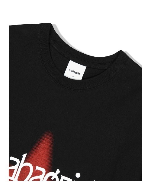 tシャツ 「mahagrid/マハグリッド」DIM STAR LS TEE/スター 長袖Tシャツ レディース メンズ mahagrid/マハグリッド』STAR LOGO LS TEE/スターロゴデザイン