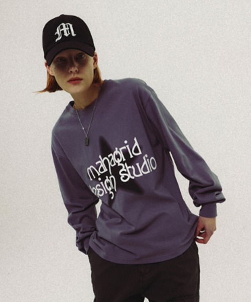 MAHAGRID(マハグリッド)の「『mahagrid/マハグリッド』DIM STAR LS TEE/スター 長袖Tシャツ(Tシャツ/カットソー・レディース・ブラック/パープル・M/L/S/XL)」の14枚目の写真