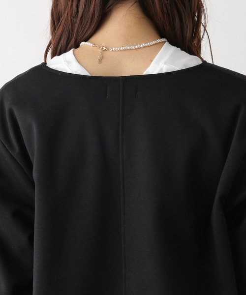 LEPSIM(レプシィム)の「ポンチカフタンプルオーバー 179492(Tシャツ/カットソー・レディース・アイボリー/ブラック/ブルー・FREE)」の15枚目の写真