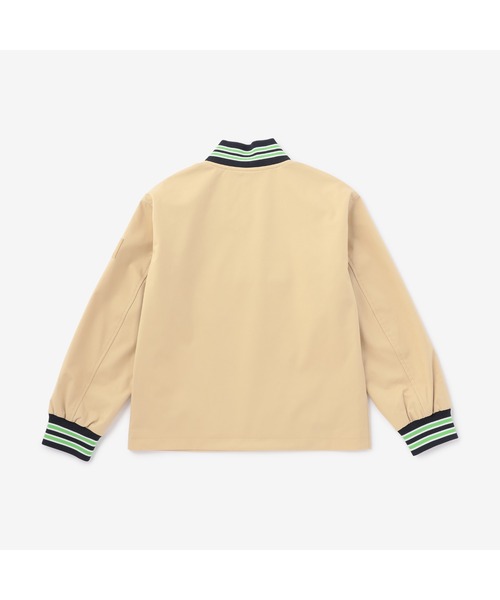 TOMMY HILFIGER（トミーヒルフィガー）の「BOYS アーチロゴボンバージャケット（スタジャン・キッズ・ベージュ・100cm/110cm/120cm/90cm）」の2枚目の写真