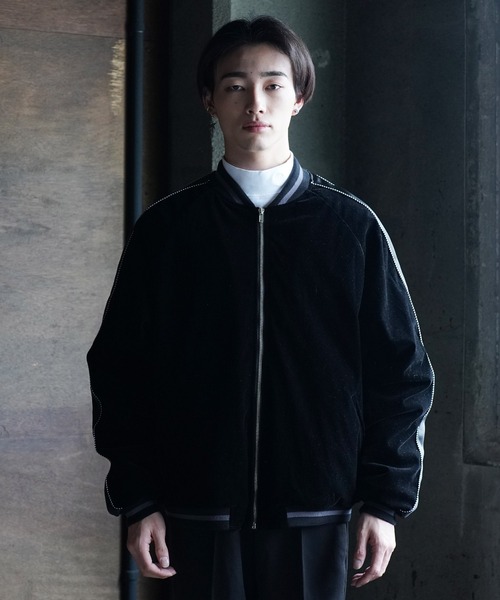 G.O.C（ジーオーシー）の「オーバーサイズベッチンスカジャン（スカジャン・メンズ・ブラック・MEDIUM/LARGE）」の6枚目の写真